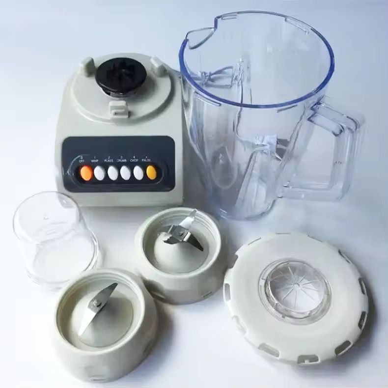Mixeur-Extracteur de Jus et Hachoir en Acier Inoxydable Haute Vitesse, Vente en Gros Usine, Sans Particules, Idéal pour la Maison, la Salle de Sport et les Aliments pour Bébé